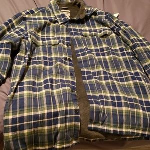 L.L. Bean lined button up